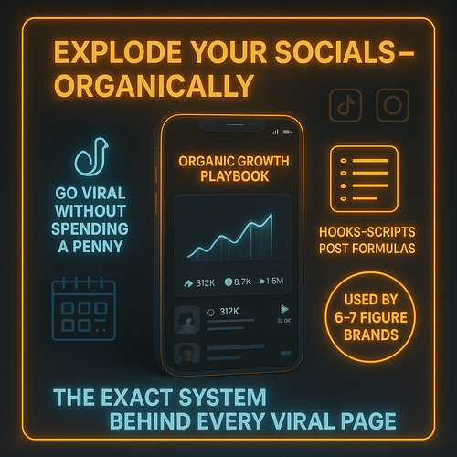 BLOW UP ORGANICALLY STRATERGY